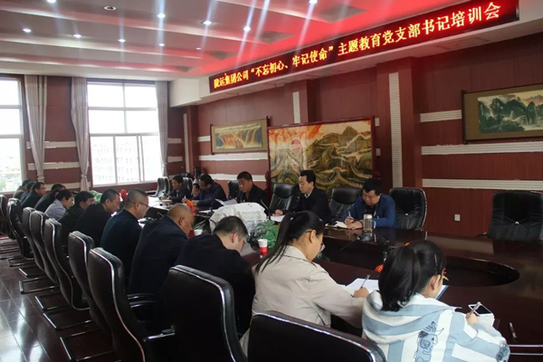 隴運(yùn)集團(tuán)公司召開“不忘初心、牢記使命”主題教育黨支部書記培訓(xùn)會(huì)