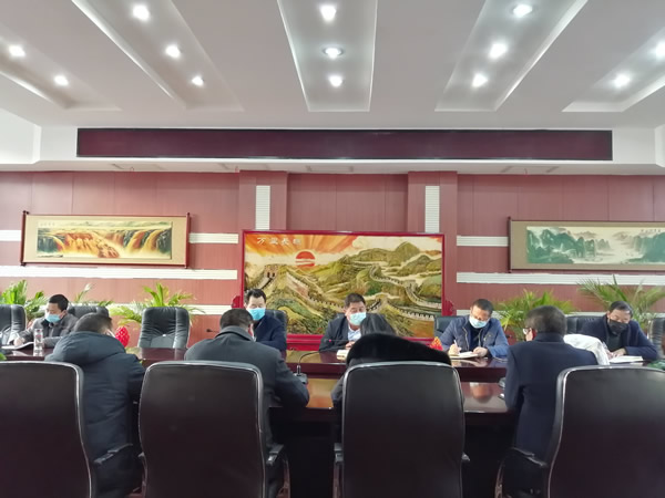 隴運集團公司黨委安排部署復工復產及疫情防控工作